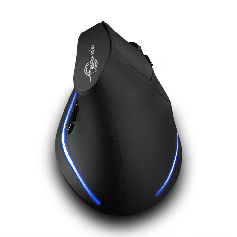 F-35 Chuột Không Dây Dọc Chuột Ergonomic Sạc 2400 DPI Tùy Chọn Di Động Chuột Chơi Game Cho Mac Laptop Máy Tính