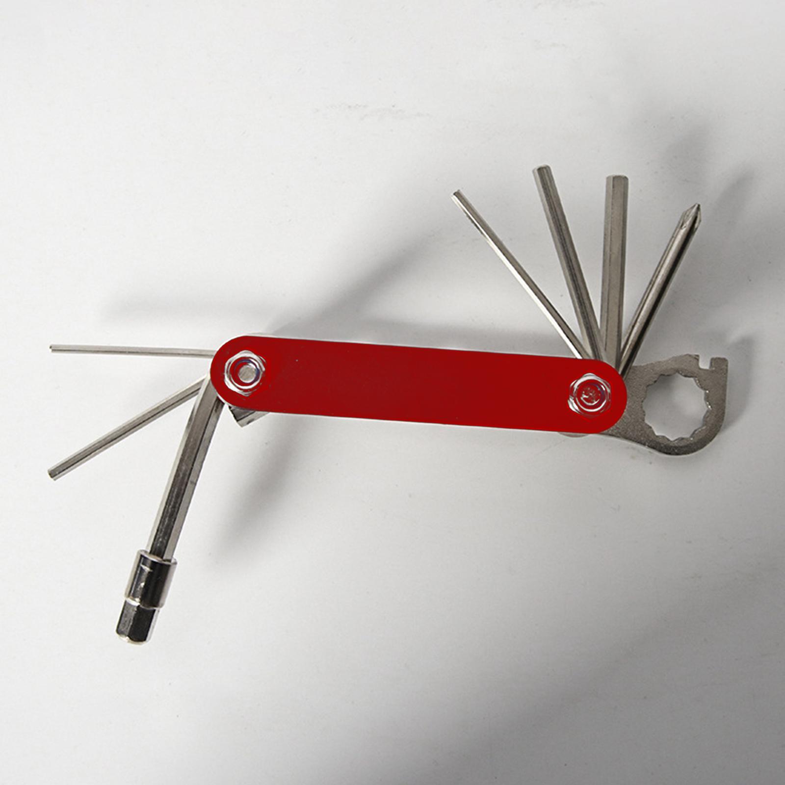 Bike Repair Set Bicycle Multi Function 12 in 1 Tool Kit Allen Wrench Portable Multi Tool Maintenance for Road Mountain Road Bike