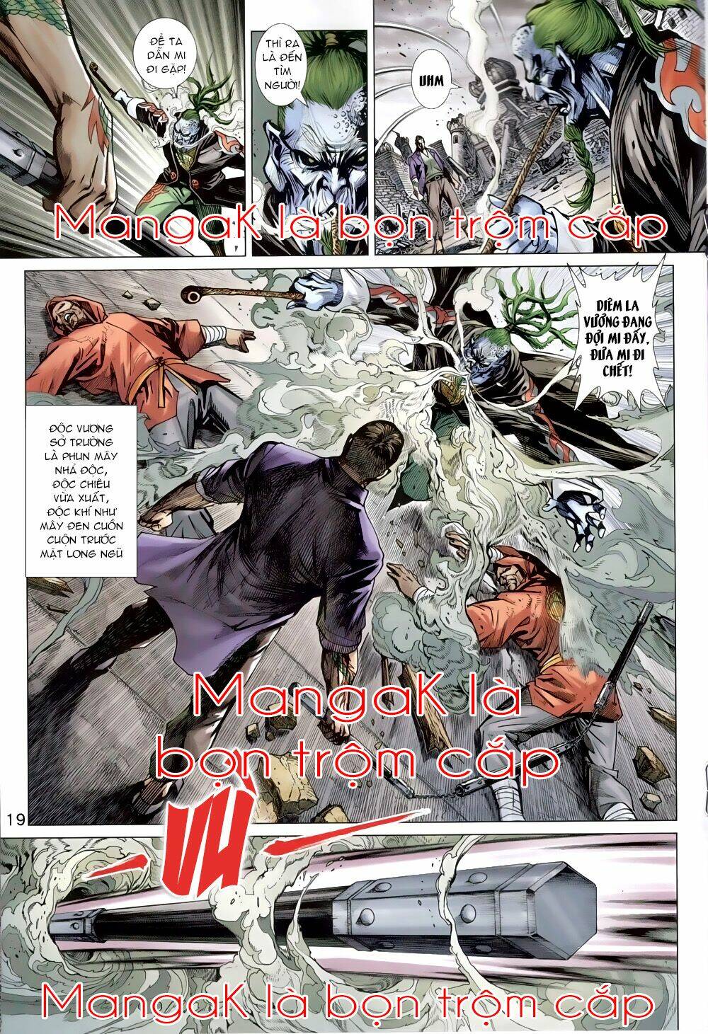 tân tác long hổ môn chapter 818 19