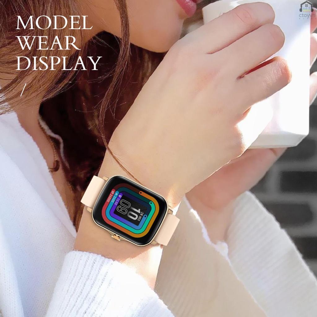 Đồng hồ đeo tay thông minh Y20 chống nước IP67 theo dõi sức khỏe kèm phụ kiện