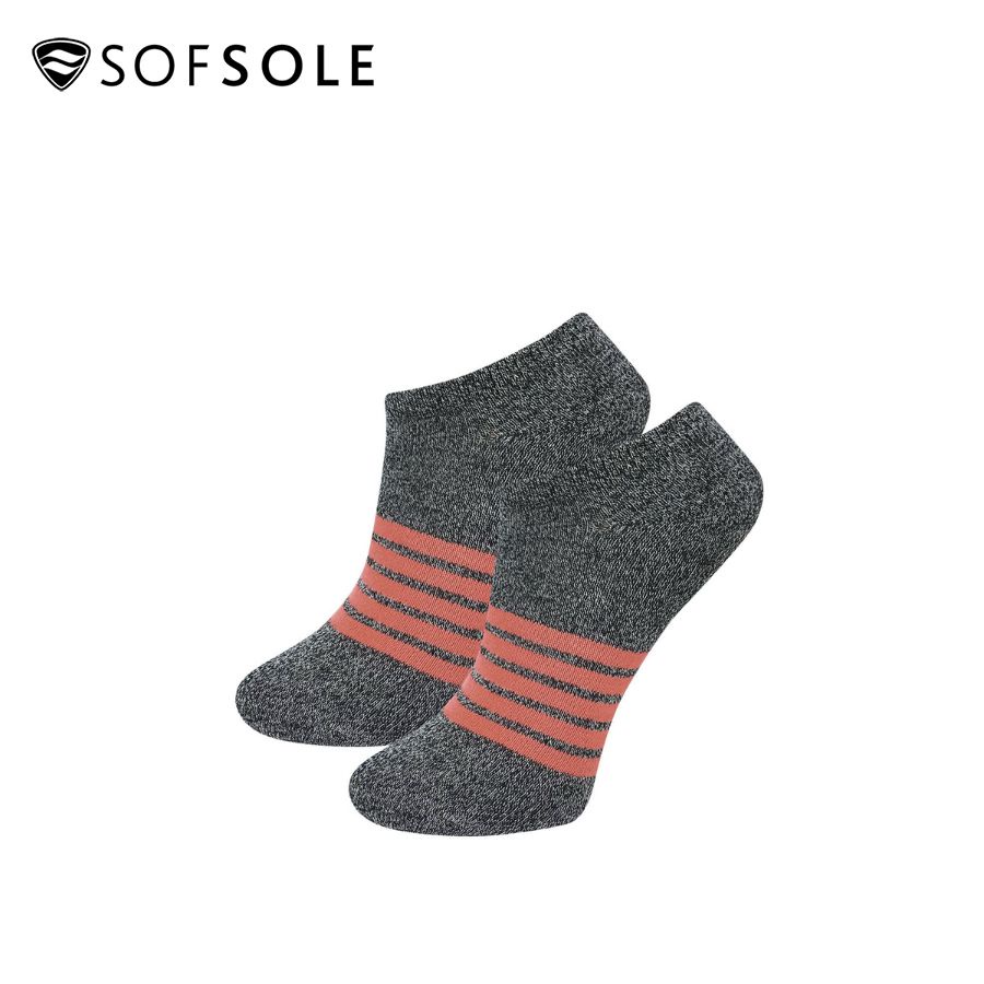 Vớ thể thao unisex Sofsole Color Stripe - 22064 (6 đôi)