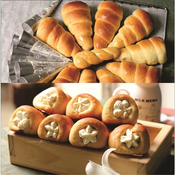 Khuôn Bánh Mì Ốc Quế Tạo Hình Bánh Mỳ Ốc Xoắn Ốc Hàn Quốc - DUIOCQUE