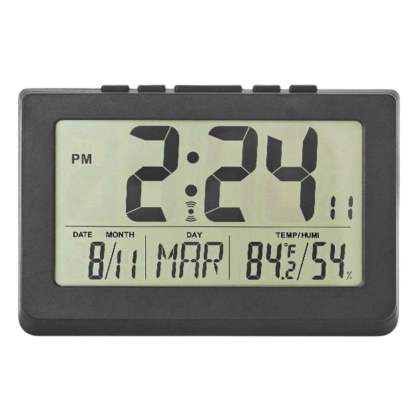 Digital Clock Time Week Date Fashion for Living Room Decorations