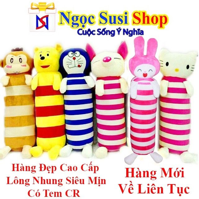 GỐI ÔM HÌNH THÚ CHO BÉ SIÊU MỊN RẤT ĐẸP