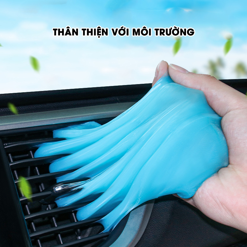 Gel Vệ Sinh, Slime Vệ Sinh Xe Ô Tô Siêu Sạch SUPER CLEAN An Toàn Cho Xe Hơi