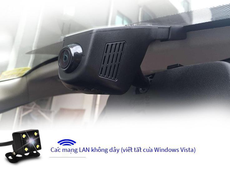 Ưu đãi đặc biệt Máy ghi âm lái xe ẩn không màn hình 1080P HD ống kính kép tầm nhìn ban đêm với WiFi di động APP điều khiển không dây