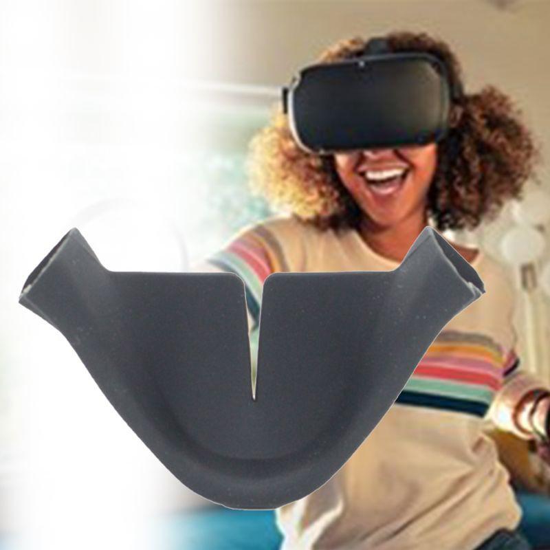 Miếng Đệm Mũi Bằng Silicon Màu Đen Cho Kính Thực Tế Ảo Oculus Quest