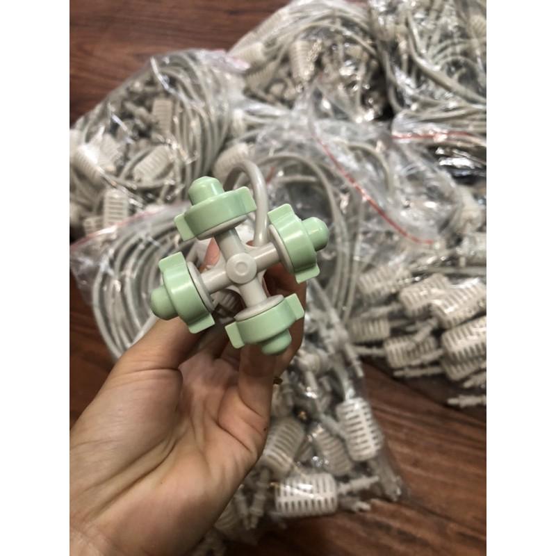 Bộ phun sương 4 cửa Netafim Coolnet chính hãng - Thích hợp tưới lan, tưới nhà lưới nhà kính, vườn ươm