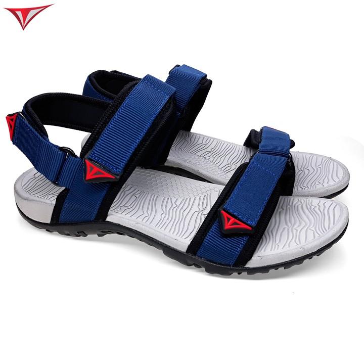 Giày Sandal Nam Nữ Việt Thủy Hai Quai Ngang Xanh Dương - VT016