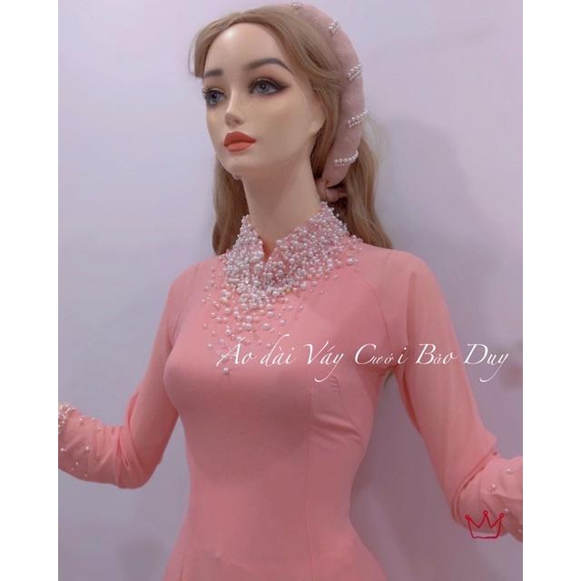 Áo dài hội nghị hỏi cưới tiệc 4 tà