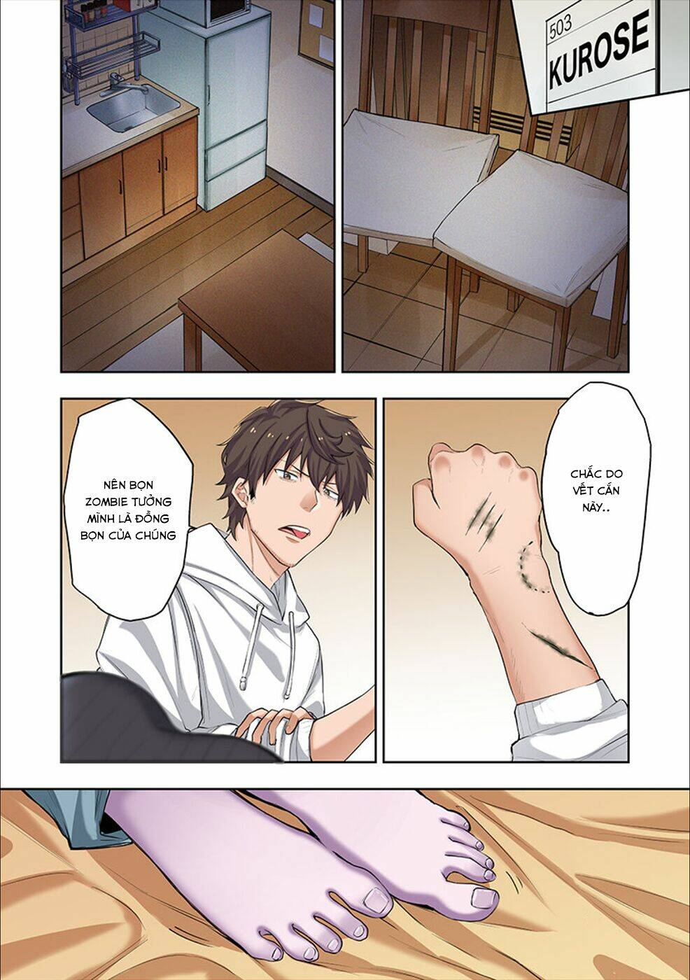 chỉ có tôi không bị zombie tấn công chapter 1 20