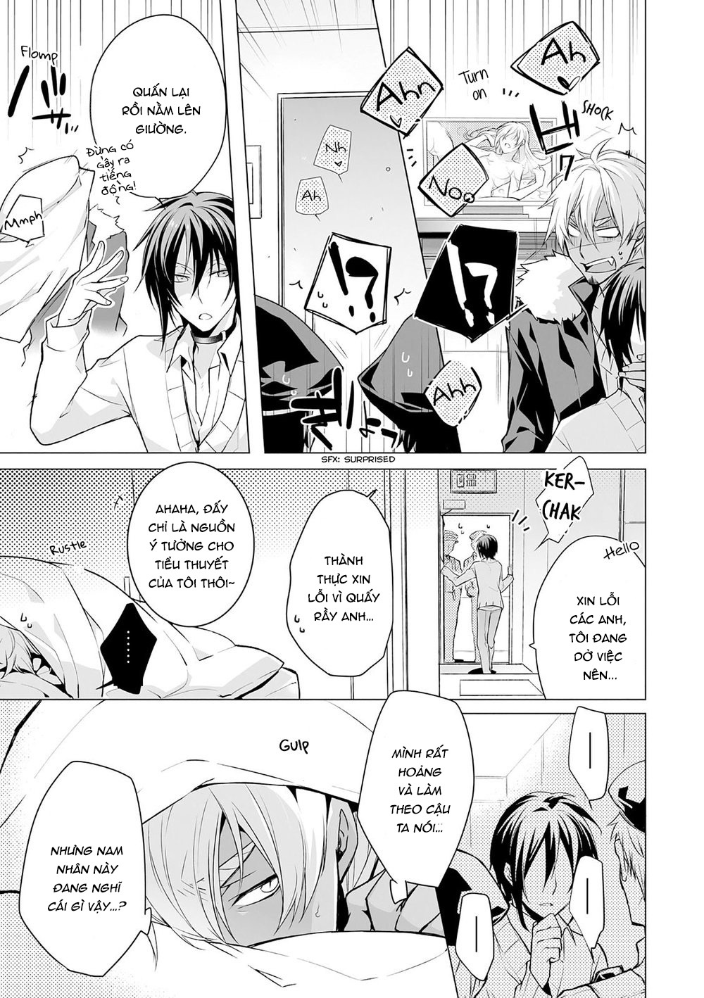 anh chàng người sói và tiểu thuyết gia lập dị chapter 1.1 17