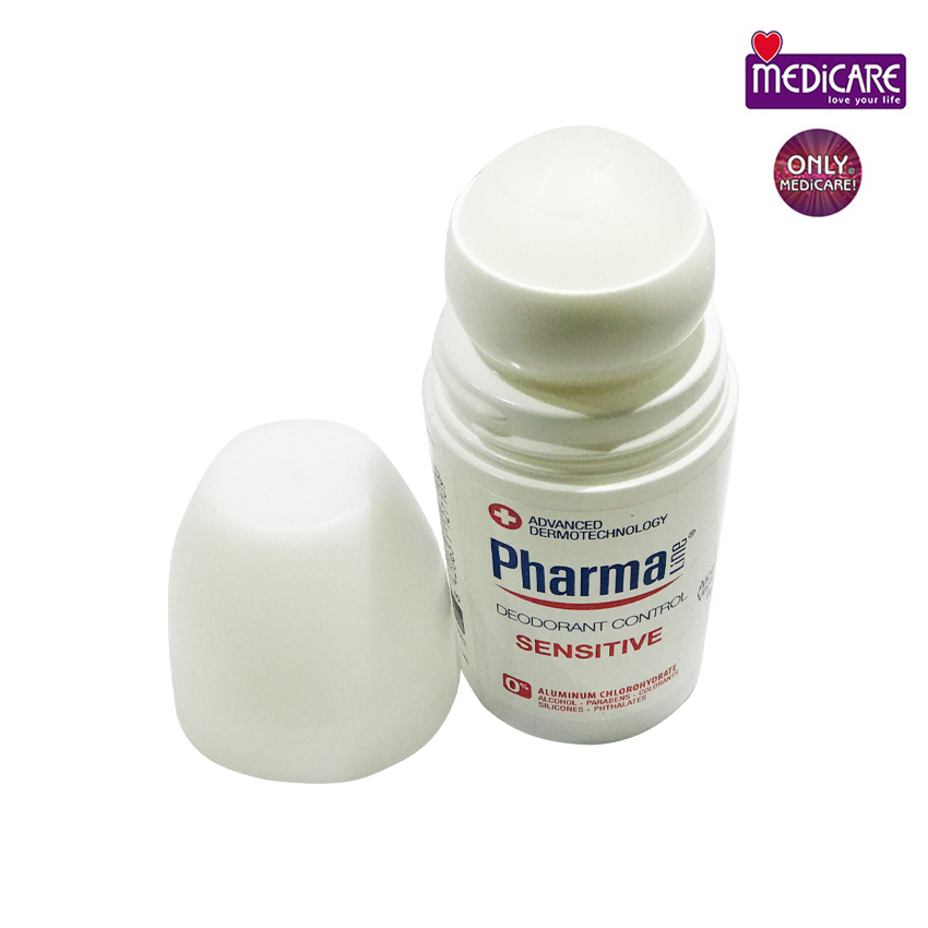 0125045 Lăn khử mùi PHARMALINE Sensitive 50ml