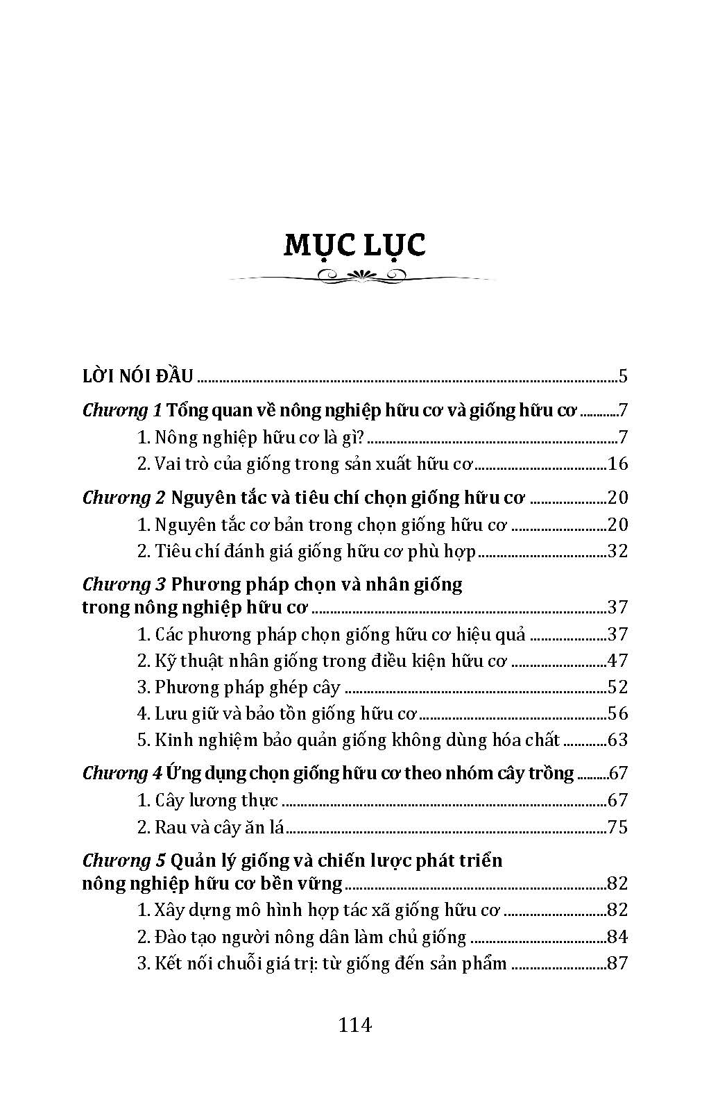 Nông Nghiệp Hữu Cơ - Chọn Giống Hữu Cơ