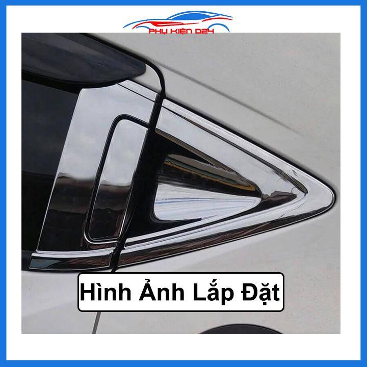 Ốp tay hõm mạ crom HRV 2018-2019-2020-2021 sáng bóng chống trầy bảo vệ cửa xe ô tô
