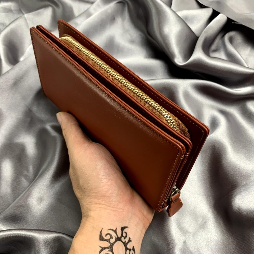 Ví Da Nam Cầm Tay Clutch, Ví Công Sở CL129