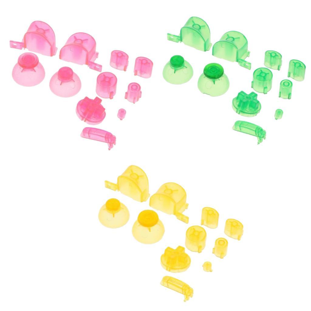3 Set ABXYZ Button+Thumbsticks D-pad Mod Kit for Nintendo NGC Console #1