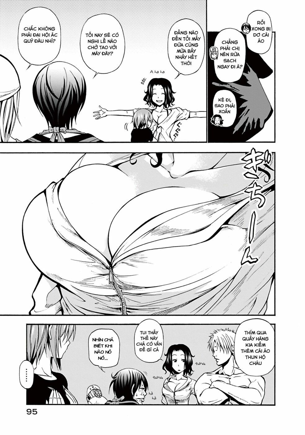 cô gái thích lặn - grand blue chapter 7 6