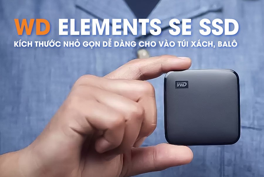 Ổ cứng WD Elements SE SSD 2TB Hàng Chính Hãng