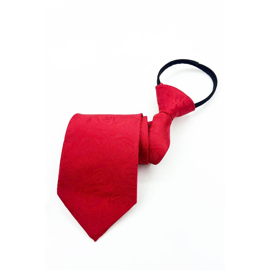 Cà vạt nam KING thắt sẵn công sở và học sinh vải lụa cao cấp giá rẻ C007
