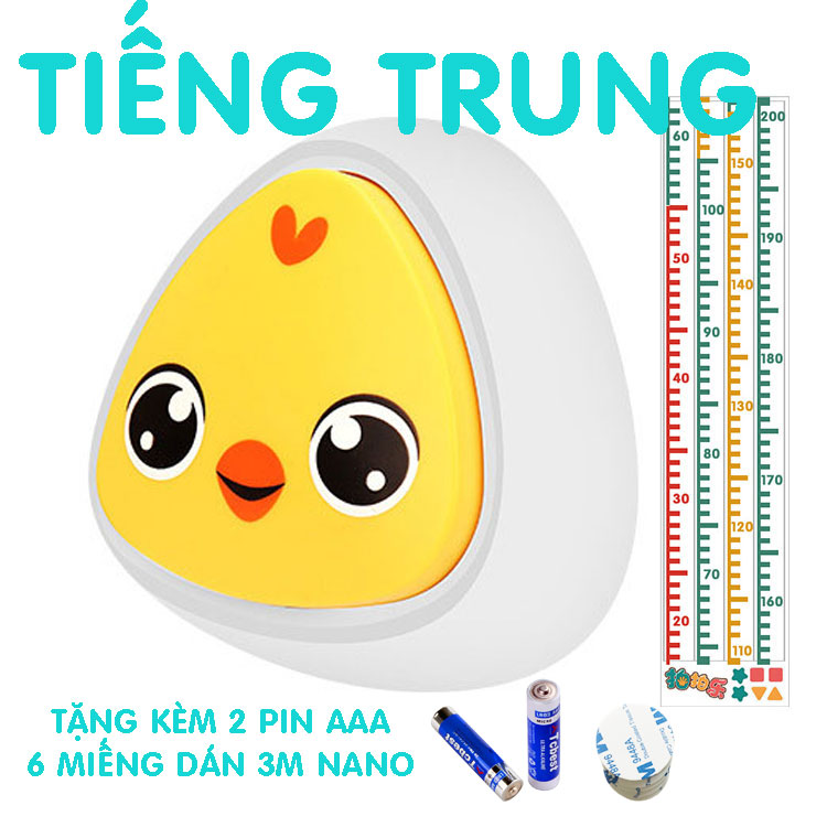 Bộ Chạm Nhảy Tăng Chiều Cao Cho Bé Tiếng Việt Tiếng Anh Tự Động Đếm Màu Sắc Dễ Thương Bafaby 307