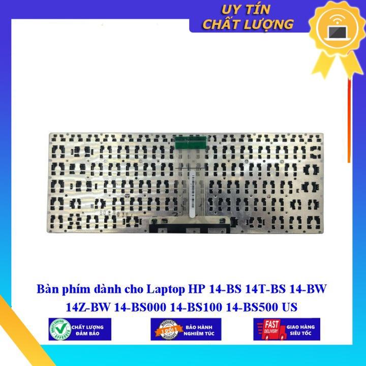Bàn phím dùng cho Laptop HP 14-BS 14T-BS 14-BW 14Z-BW 14-BS000 14-BS100 14-BS500 US - Hàng Nhập Khẩu New Seal