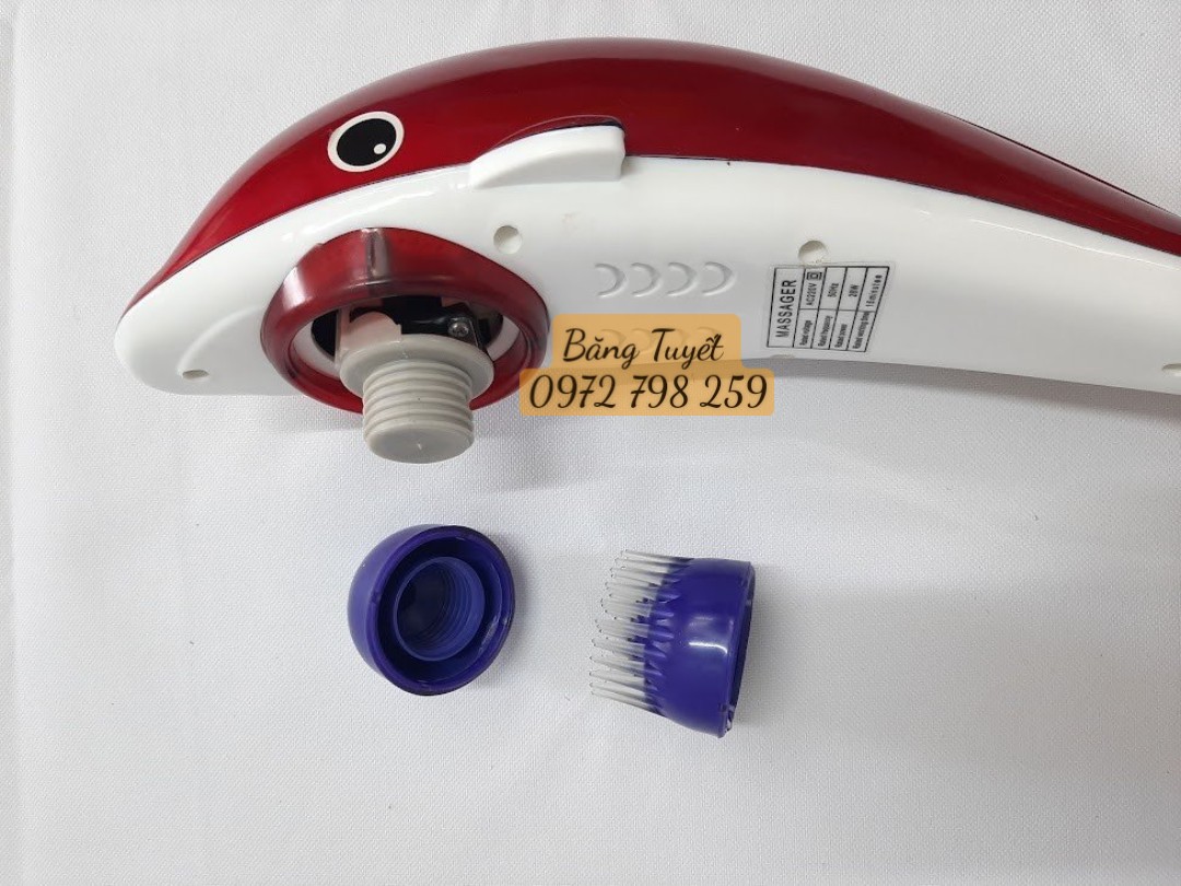 Máy massage cá heo cầm tay massage thư giãn giảm mệt mỏi