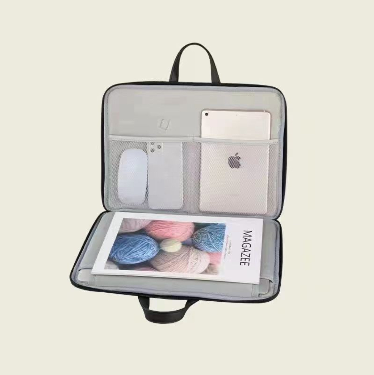 Túi xách da chống sốc laptop máy tính , túi công sở nữ cặp đựng laptop cute dễ thương