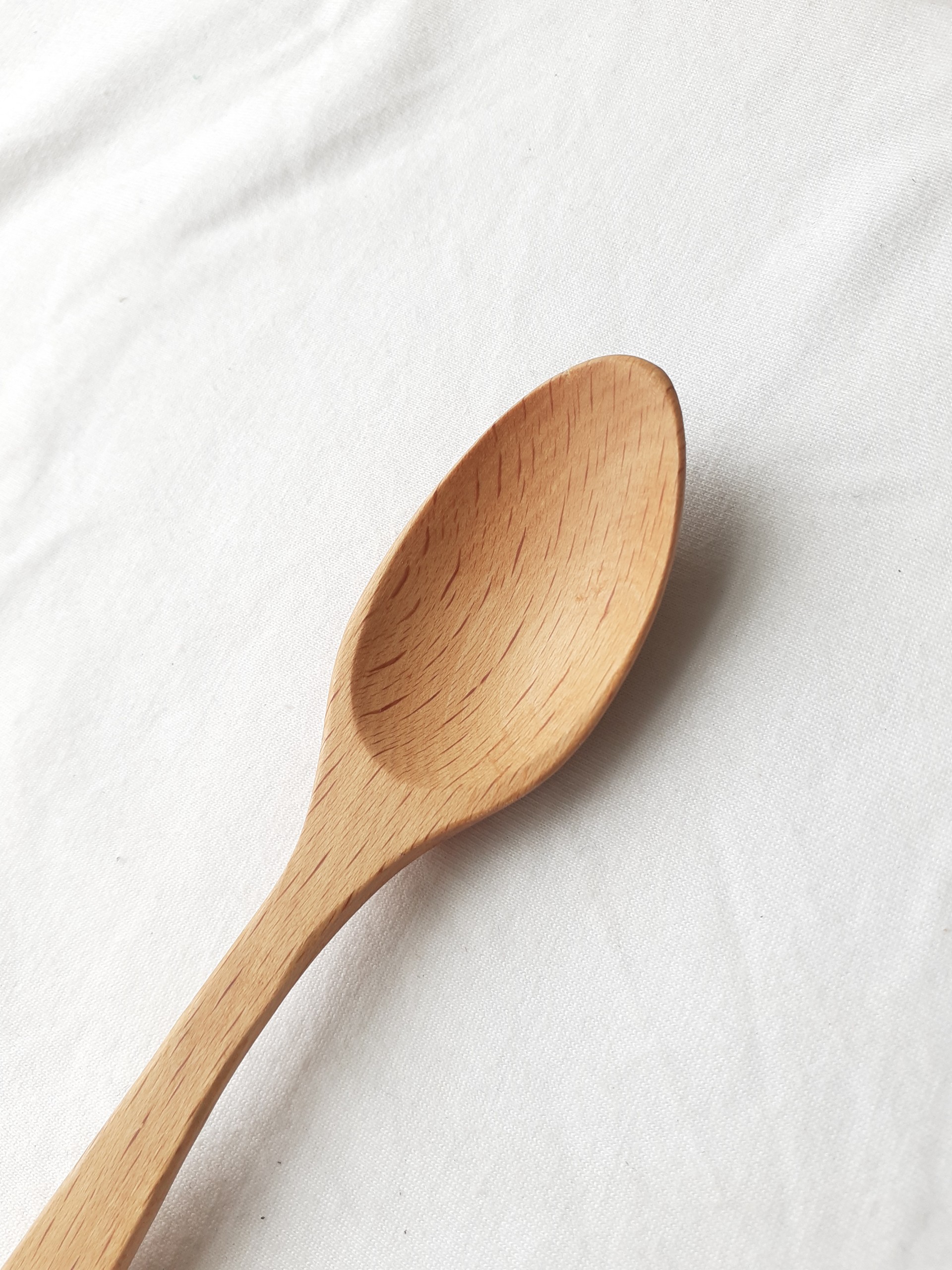 Bộ 6 thìa uống sinh tố, cafe GỖ ĐÀO cỡ vừa 15 cm x 2,5 cm