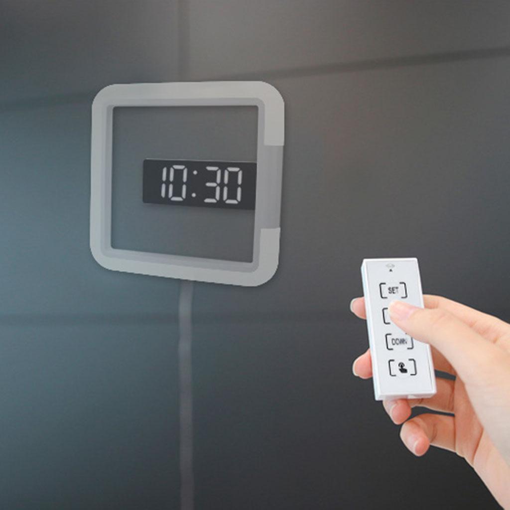Clock Snooze Temperature Color Changing Remote Clocks