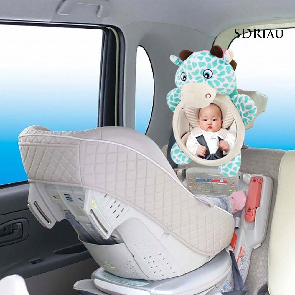 Dễ Thương Gương Chiếu Hậu Gắn Ghế Ngồi Xe Hơi Cho Bé