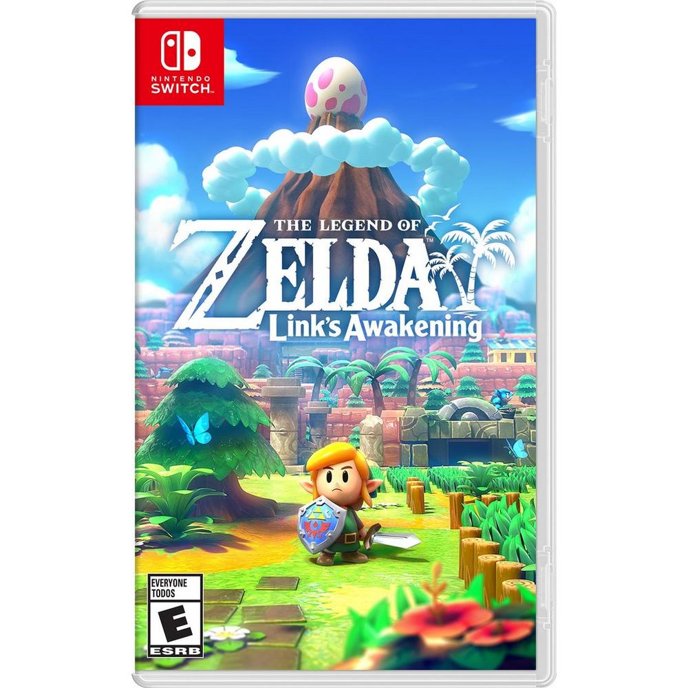 Máy Chơi Game Nintendo Switch Với Neon Blue Kèm Zelda Link's Awakening-MODEL 2019-HÀNG NHẬP KHẨU