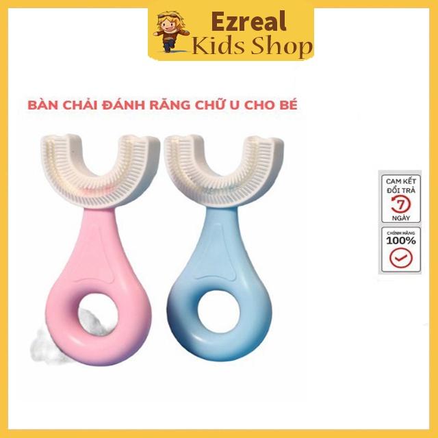 Bàn Chải Đánh Răng Cho Bé Hình Chữ U Cho Lông Mềm Giúp Chăm Sóc Răng Miệng Phòng Sâu Răng