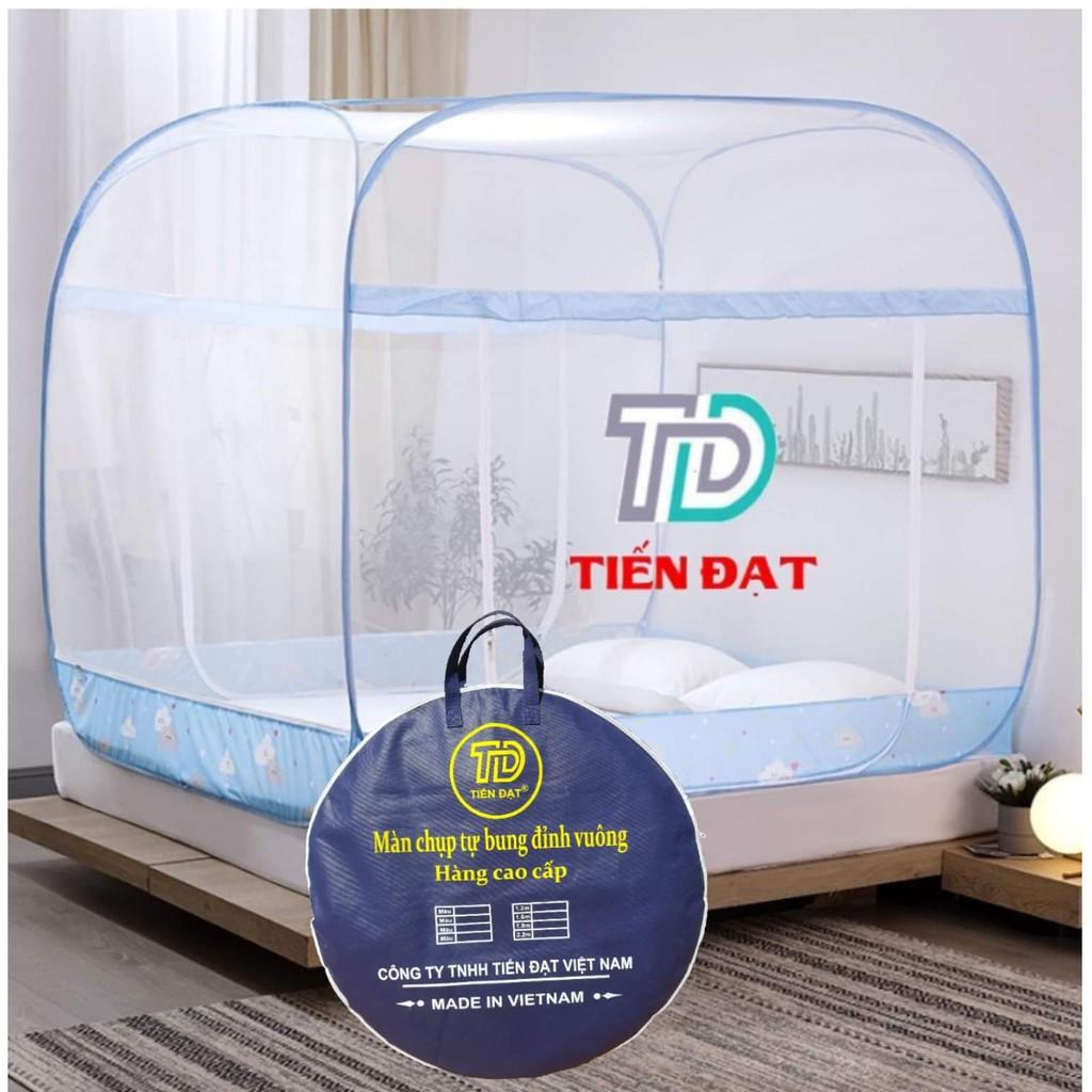 Màn chụp tự bung đỉnh rộng có chân viền vải cao cấp bảo hành khung 1năm