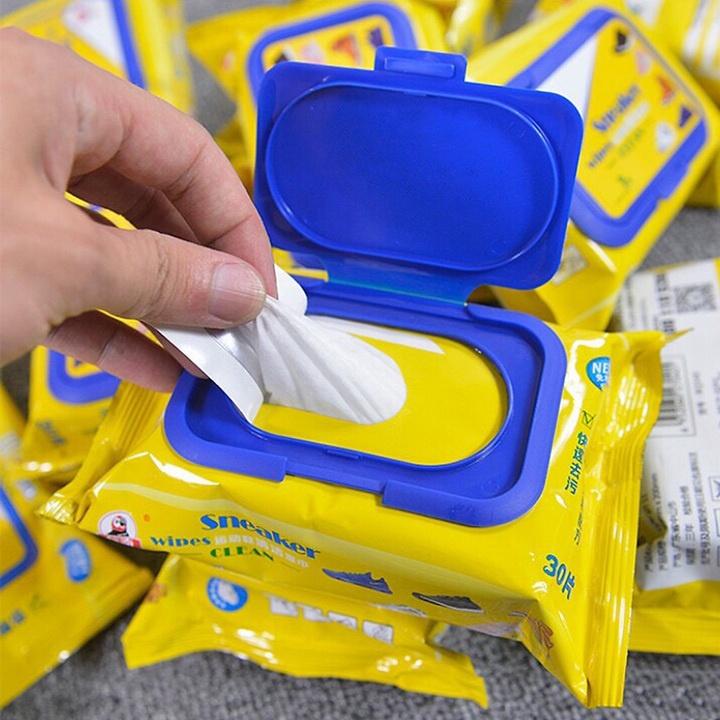 Khăn Giấy Lau Giày Đa Năng - Khăn ướt lau giày chuyên dụng sneaker clean