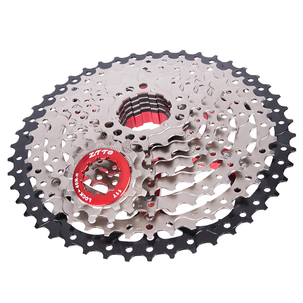 9 Steel MTB Mountain Road Bike Cassette Freewheel 11-46T Fixed Gear