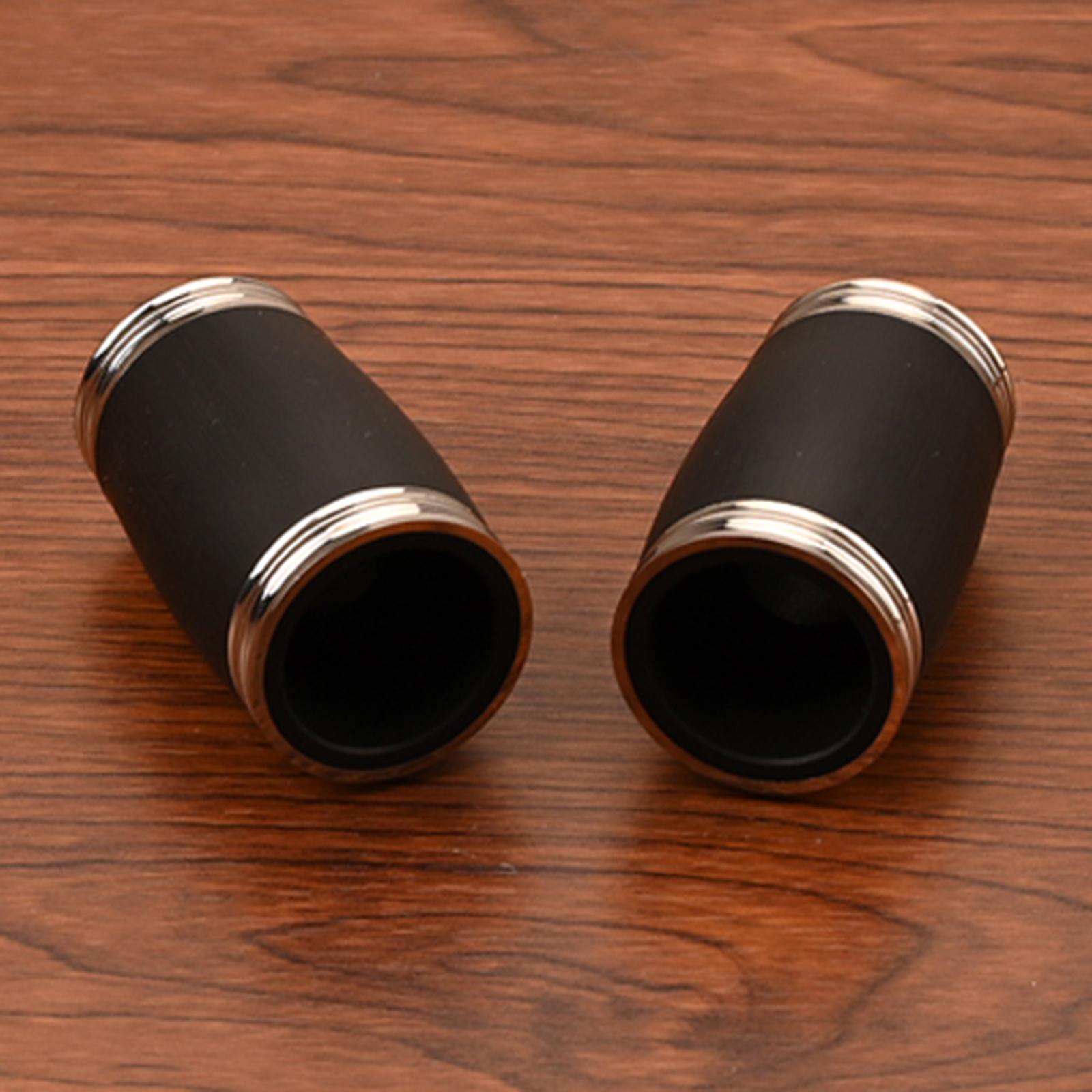 4 Pieces Bakelite Clarinet B Flat Tube Tuning Clarinet Tuning Tube for Musical Instrument