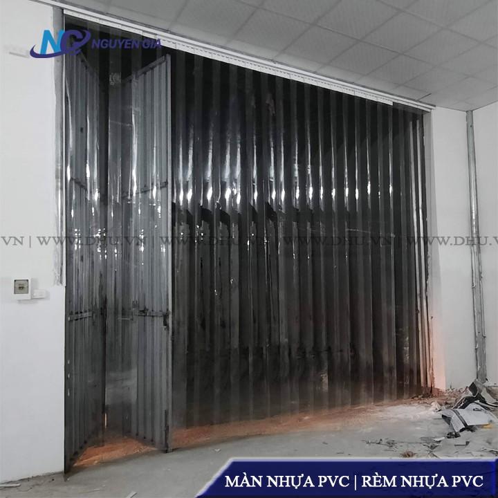 Rèm Nhựa PVC Ngăn Lạnh, Màn Cửa Bằng Nhựa Cho Các Cửa Có Chiều Cao 1,5m