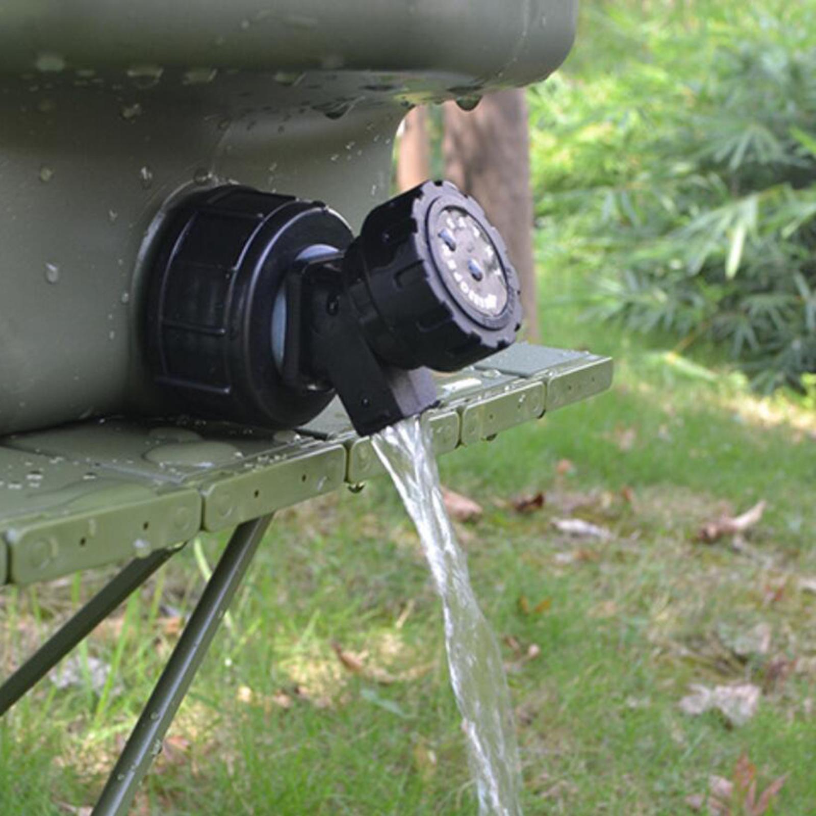 2X Water Storage Tank Plastic Water Container Water Canister for Camping Hiking