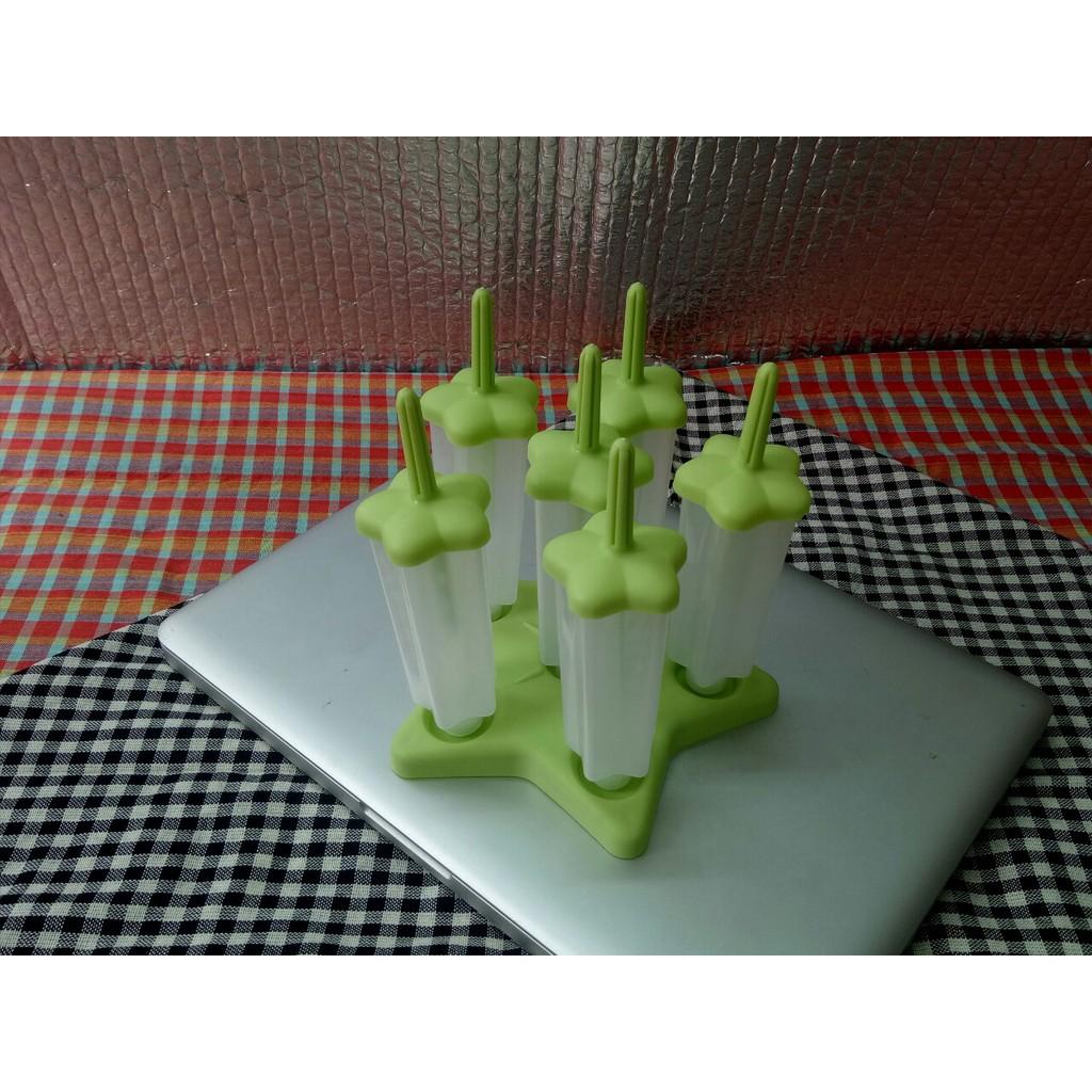 Bộ Khuôn Làm Kem 6 Que Cao Cấp