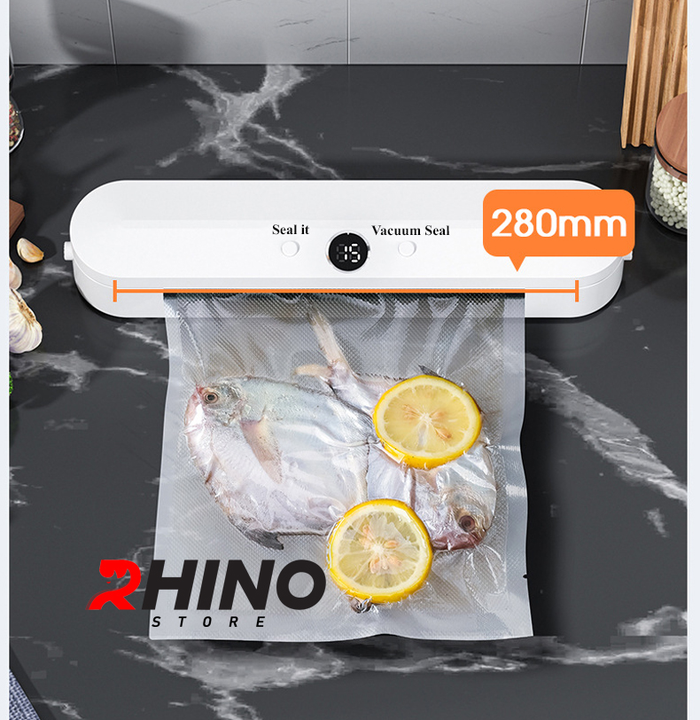 Máy hút chân không hàn miệng túi Rhino V101 Vacuum Sealer - Hàng chính hãng