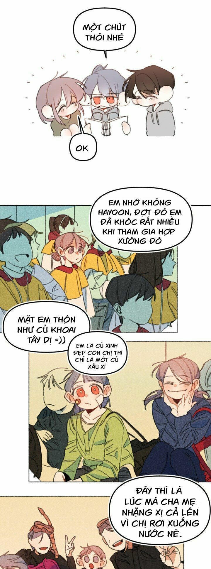 lời yêu thì cần app để dịch không? chapter 3 17