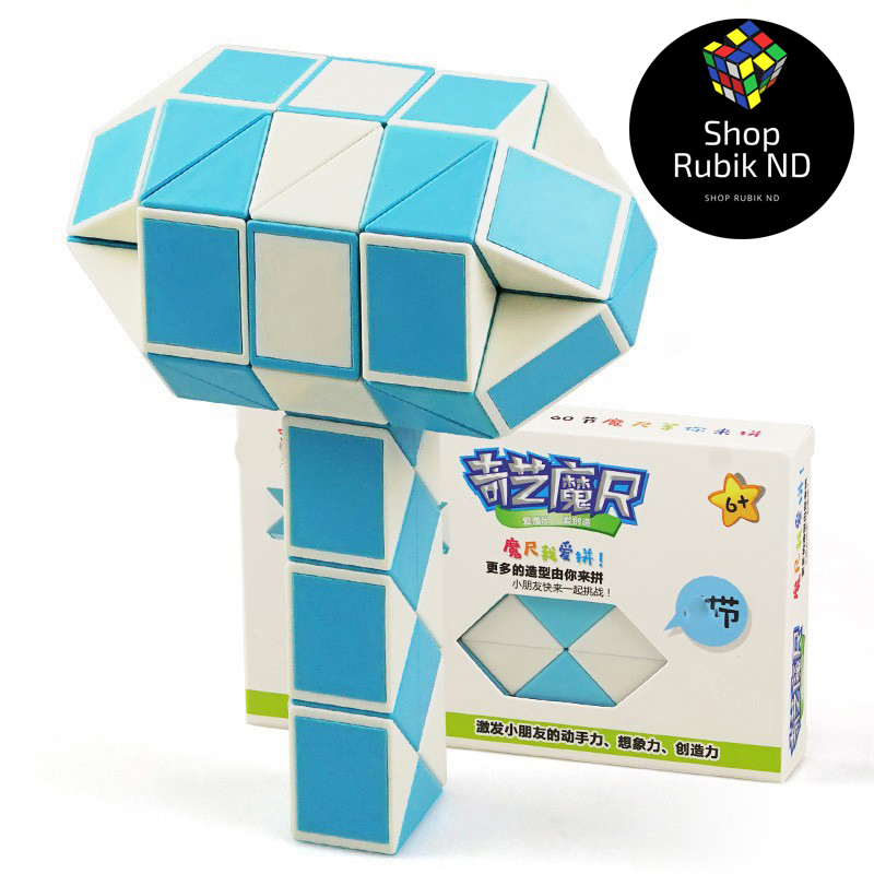 Rubik Magic Snake Twist Puzzle Rubik Biến Thể Cao Cấp - Nhiều Màu