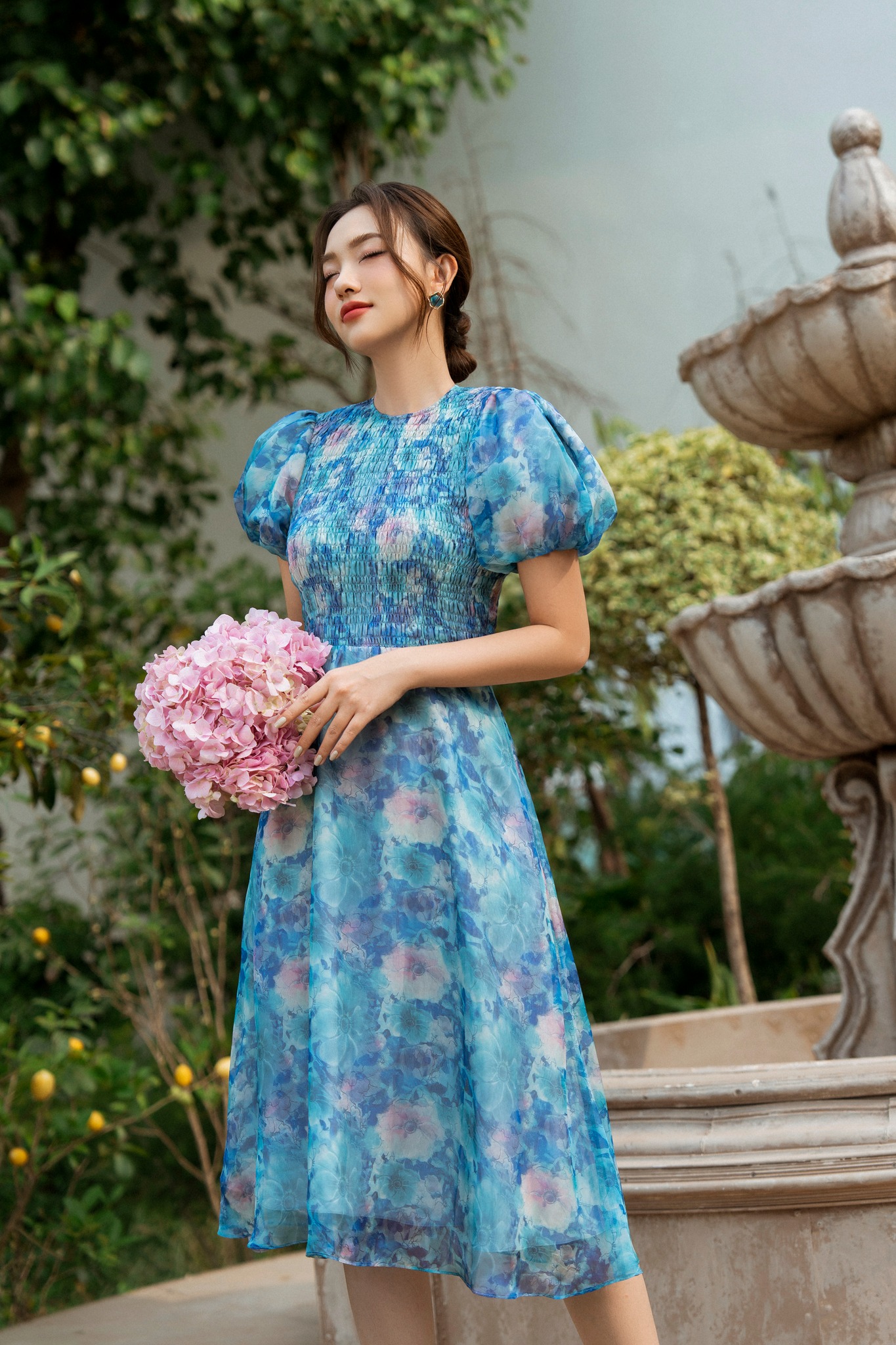 OLV - Đầm Lapis Fleur Dress