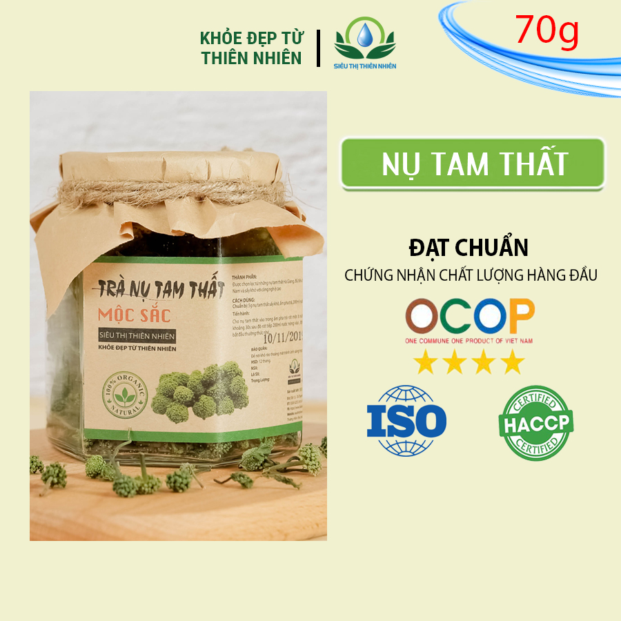 Trà nụ tam thất Mộc Sắc cao cấp