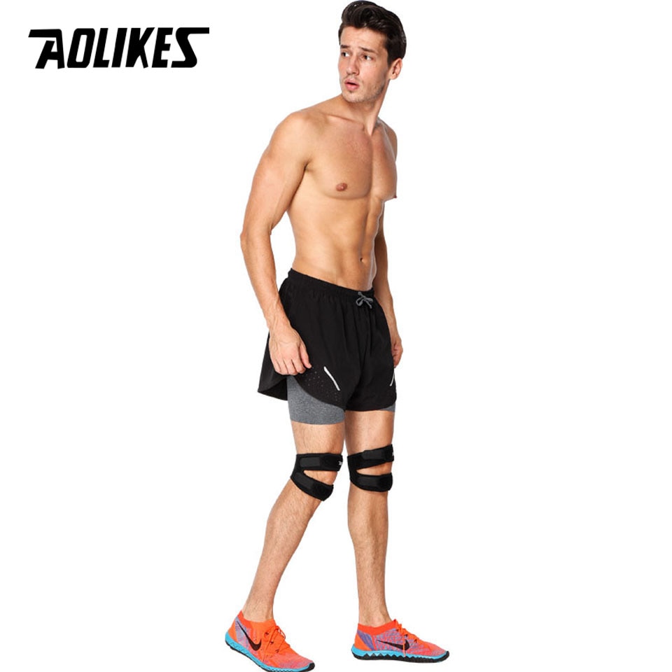 Bộ 2 đai bảo vệ xương bánh chè AOLIKES A-7929-2 Sport knee protector