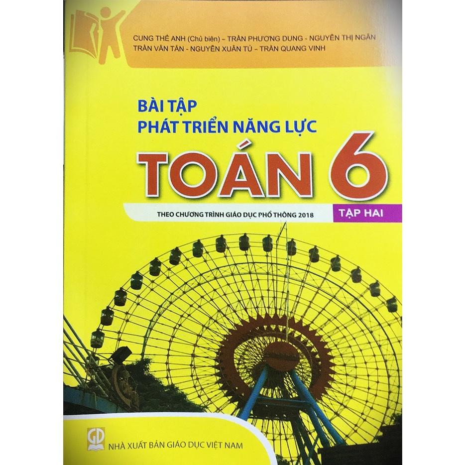 Sách - Bài tập phát triển năng lực toán 6 tập 2 - Theo chương trình giáo dục phổ thông 2018