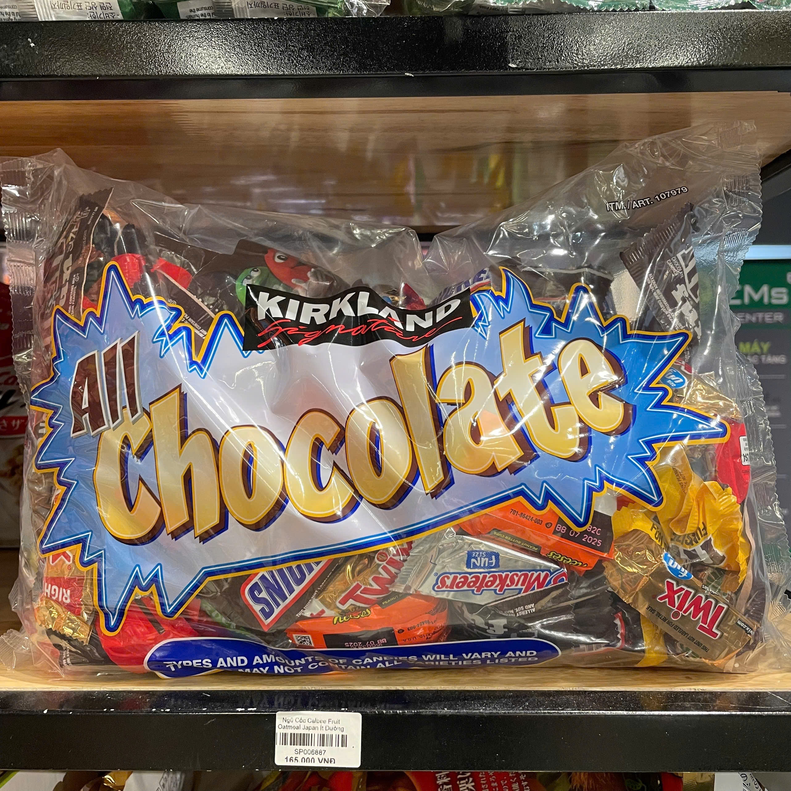 kẹo Socola Kirkland All Chocolate bag 150 viên