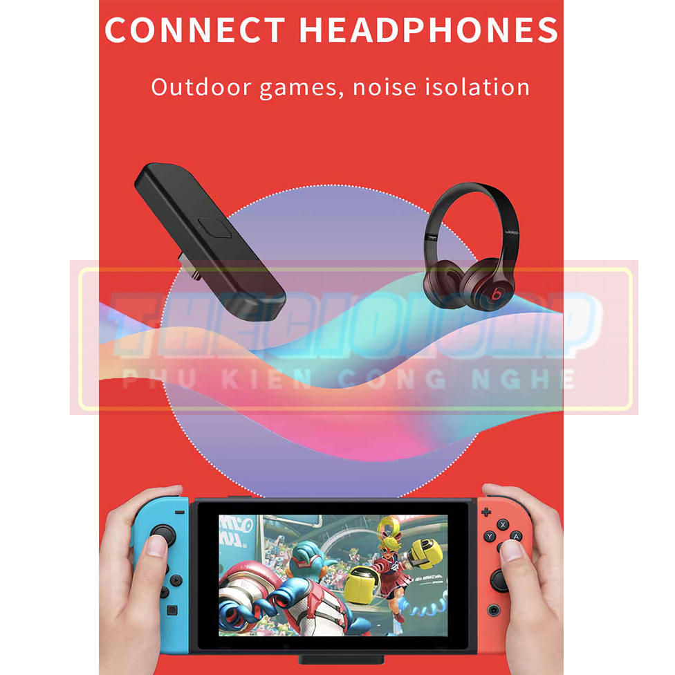 Thiết Bị Phát Tín Hiệu Bluetooth Không Dây Đầu Type-C USB Cho Nintendo Switch &amp; Lite, PS4, PC, Điện Thoại S2 - Hàng Nhập Khẩu