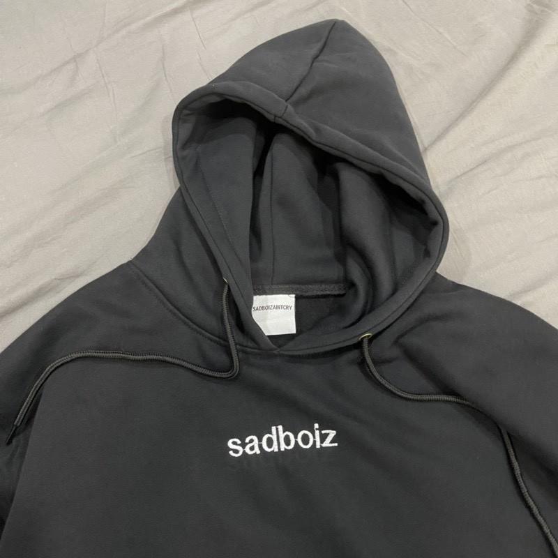 Áo khoác nỉ hoodie sadboiz signature , tee local brand basic sadboy sad cry form rộng unisex nam nữ ulzzang TTUN STORE